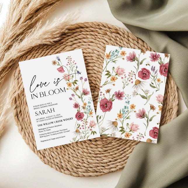 Love is In Bloom | Bridal Shower Invitation (Creator Uploaded)