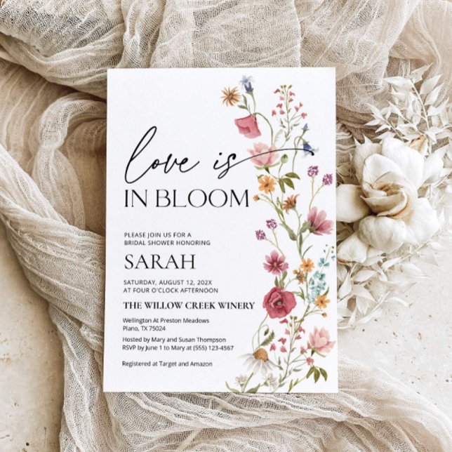 Love is In Bloom | Bridal Shower Invitation (Creator Uploaded)