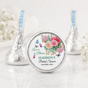 Love is in Bloom Butterflies Bridal Shower Hershey®'s Kisses®