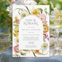 Love is in Bloom Floral Bridal Shower