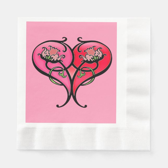 Love is in Bloom Napkins (Front)