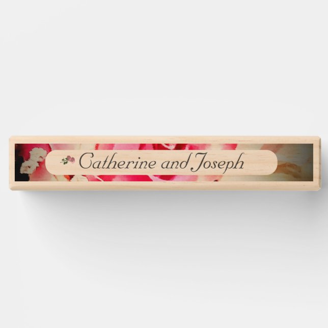 Love is in Bloom Outdoor Giant Topple Tower Game (Front)