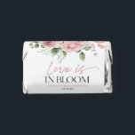 Love Is In Bloom Pink Rose Floral Bridal Shower Hershey's Miniatures<br><div class="desc">These are Love Is In Bloom Pink Rose Floral Flowers Bridal Shower Hershey's Miniatures!</div>