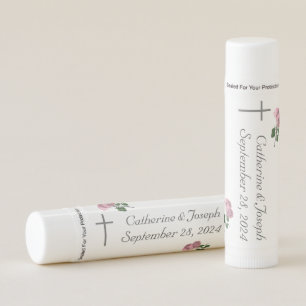 Love is in Bloom Wedding Favor Lip Balm