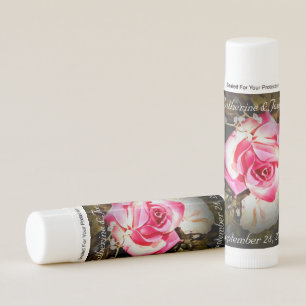 Love is in Bloom Wedding Favor Lip Balm