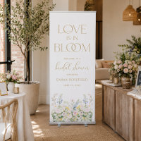 Love is in Bloom Welcome Wedding Bridal Shower