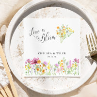 Love is in Bloom Wildflower Meadow Floral Wedding