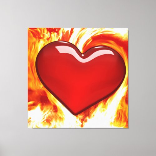 Love is in the air 1 canvas print