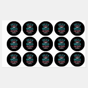 Love Is in the Air and It Smells Like Coffee Labels