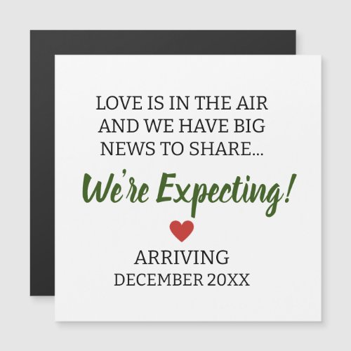 Love is in the air and we have big news pregnancy 