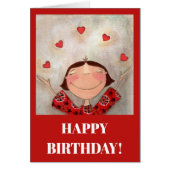 Love is in the Air - Birthday Card (Front)