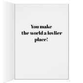 Love is in the Air - Birthday Card (Inside (Right))