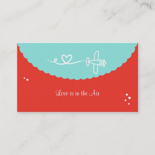 Love is in the Air Business Cards