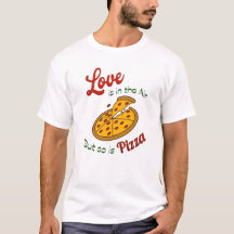 Love is in the air but so is pizza