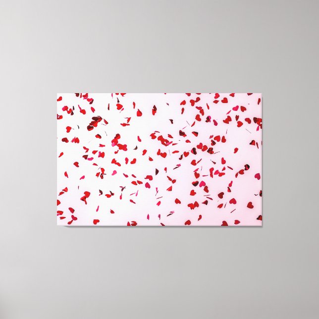 Love is in the air canvas print (Front)