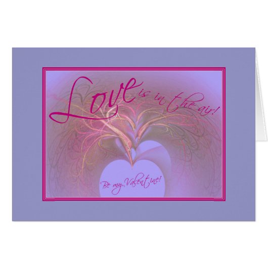LOVE IS IN THE AIR CARDS (Front Horizontal)
