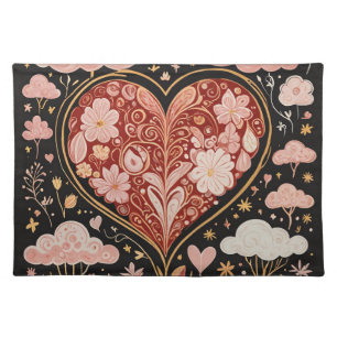 Love is in the Air Cloth Placemat