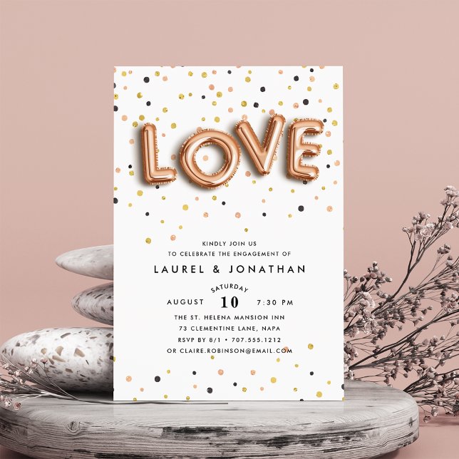 Love is in the Air | Engagement Party Invitation (Creator Uploaded)