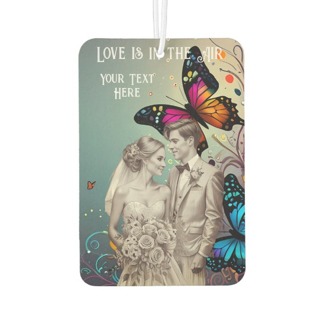 Love is in the Air Freshener (Back)
