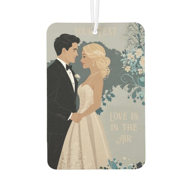 Love is in the Air Freshener (Back)