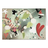 Love is in the air heart card (Front Horizontal)
