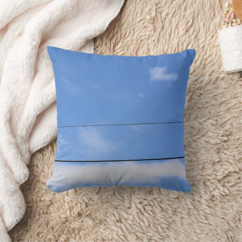 Love is in the Air Heart_shaped Cloud Throw Pillow