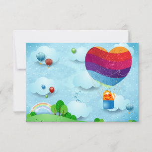 Love is in the air invitation