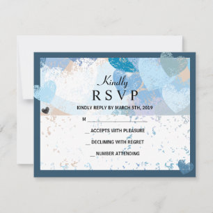 LOVE IS IN THE AIR Jewish Wedding Invitation RSVP