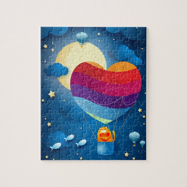 Love is in the air jigsaw puzzle (Vertical)