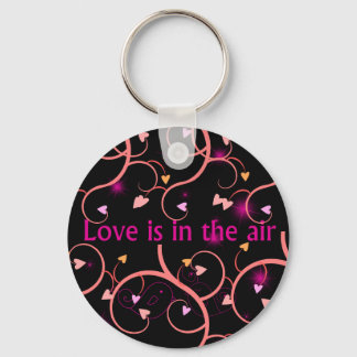 love is in the air keychain