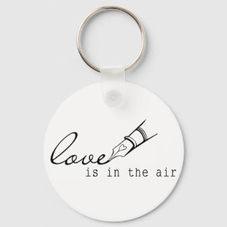 love is in the air keychain