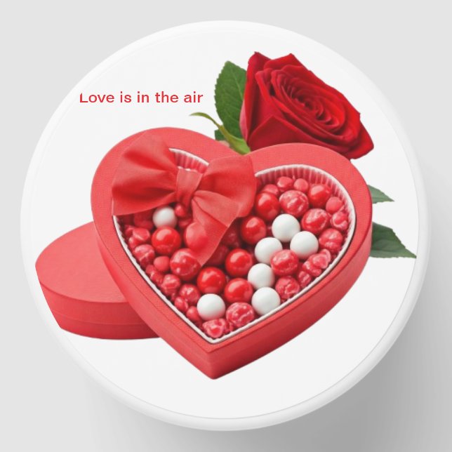 Love is in the air mini candle favors (Front)