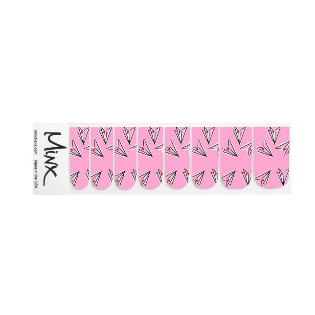 Love is in the Air Nails Minx Nail Wraps (Left Hand)
