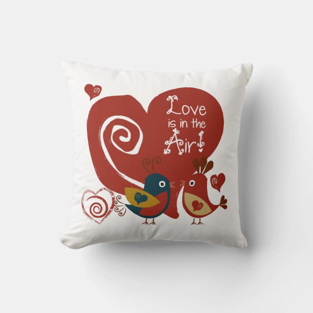 Love is in the Air Pillow (Front)