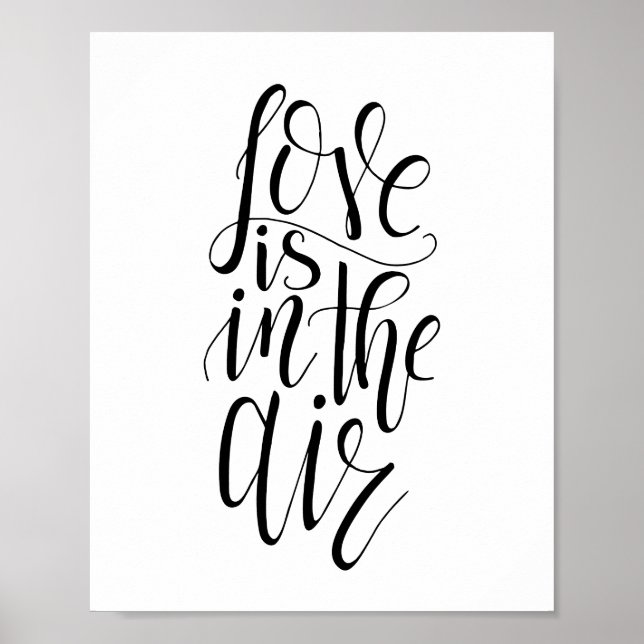 Love Is In The Air Poster (Front)