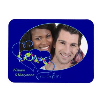 Love Is In The Air Premium Photo Magnet by anuradesignstudio at Zazzle