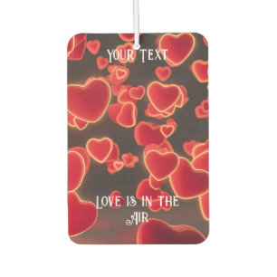 Love is in the Air Red Heart Freshener