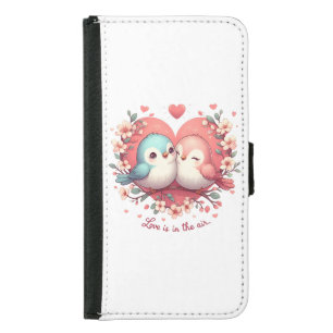 Love is in the air samsung galaxy s5 wallet case