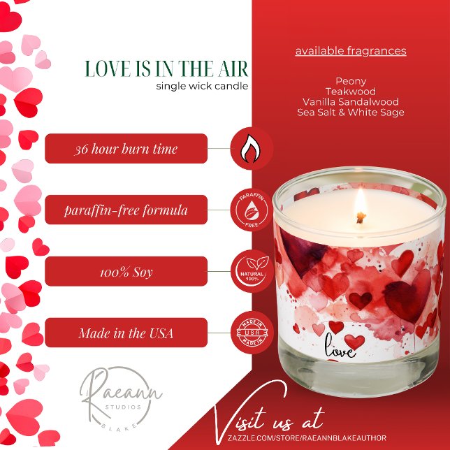  Love is in the Air Scented Jar Candle (Creator Uploaded)