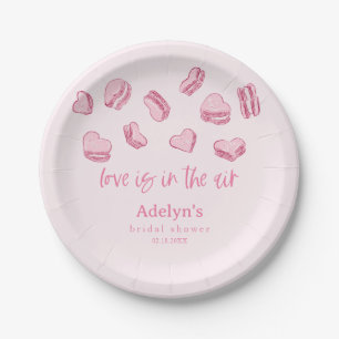 Love Is In The Air Valentine Bridal Shower Paper Plates