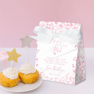 Love Is In The Air Valentine's Day Bridal Shower Favor Boxes