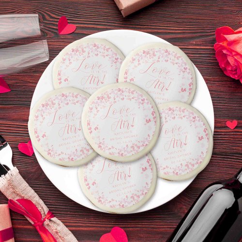 Love Is In The Air Valentines Day Bridal Shower Sugar Cookie