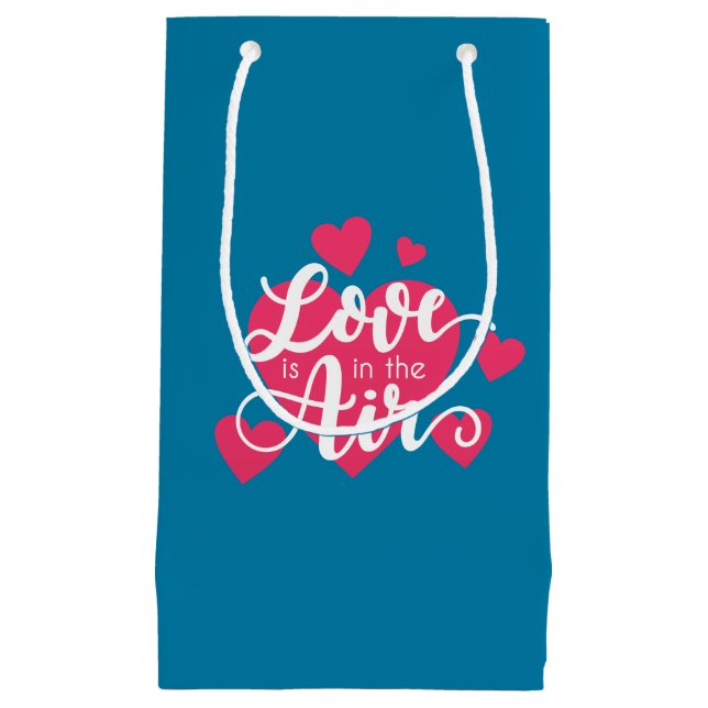 Love is in the Air Valentine's Day | Gift Bag (Front)