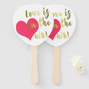 Love Is In the Air!   Valentine's Day Hand Fan