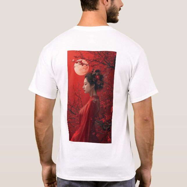 Love is in the Air - Valentine's Day Heart T-Shirt (Back)