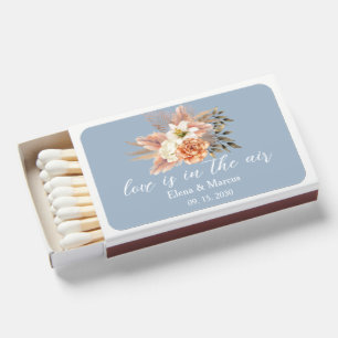 Love Is in the Air Wedding Matchboxes