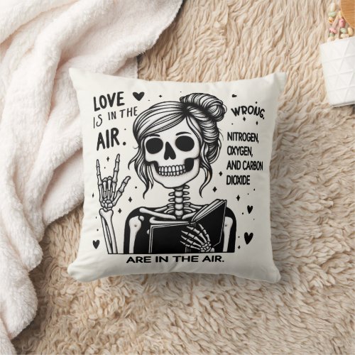 Love Is In The Air  Wrong   Throw Pillow