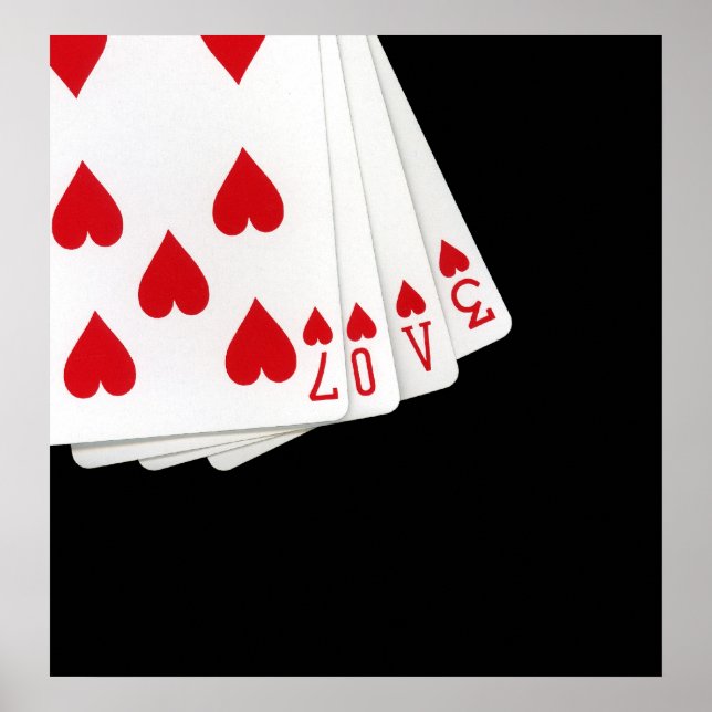 Love Is In The Cards Poster (Front)