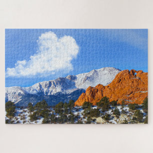 Love is in the Clouds...  Poster Jigsaw Puzzle