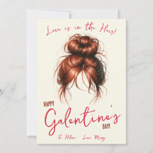 Love is in the Hair, Hair Tie, Scrunchie Gift Card